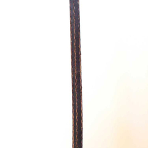 Correia Preta de Borracha 4,0mm espessura, laminada de três lonas