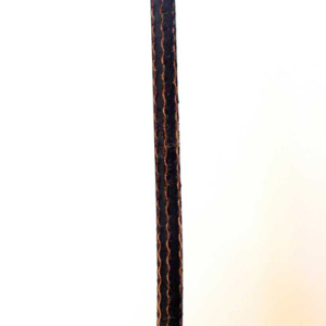 Correia Preta de Borracha 4,0mm espessura, laminada de três lonas
